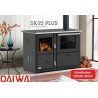 DAİWA DK-22 PLUS SICAK SULU ŞÖMİNELİ KUZİNELİ KALORİFER SOBASI (Kargo Bedava)