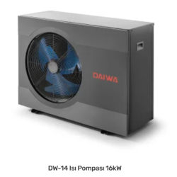 DAİWA DW-14 MONOBLOK ISI POMPASI 16 KW A+++ PANASONİC İNVERTOR (Ücretsiz Kargo)