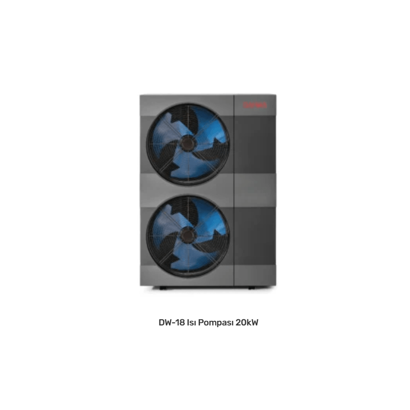 DAİWA DW-24 MONOBLOK ISI POMPASI 26 KW A+++ PANASONİC İNVERTOR (Ücretsiz Kargo)