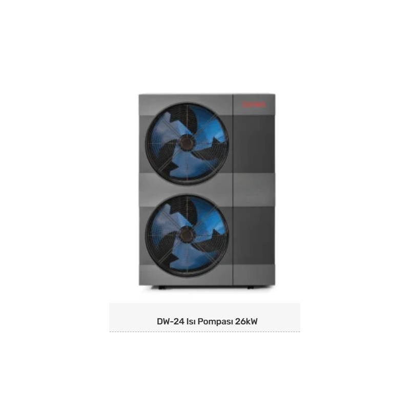 DAİWA DW-24-26 KW EVI MONOBLOK ISI POMPASI A+++ PANASONİC INVERTER (Ücretsiz Kargo)