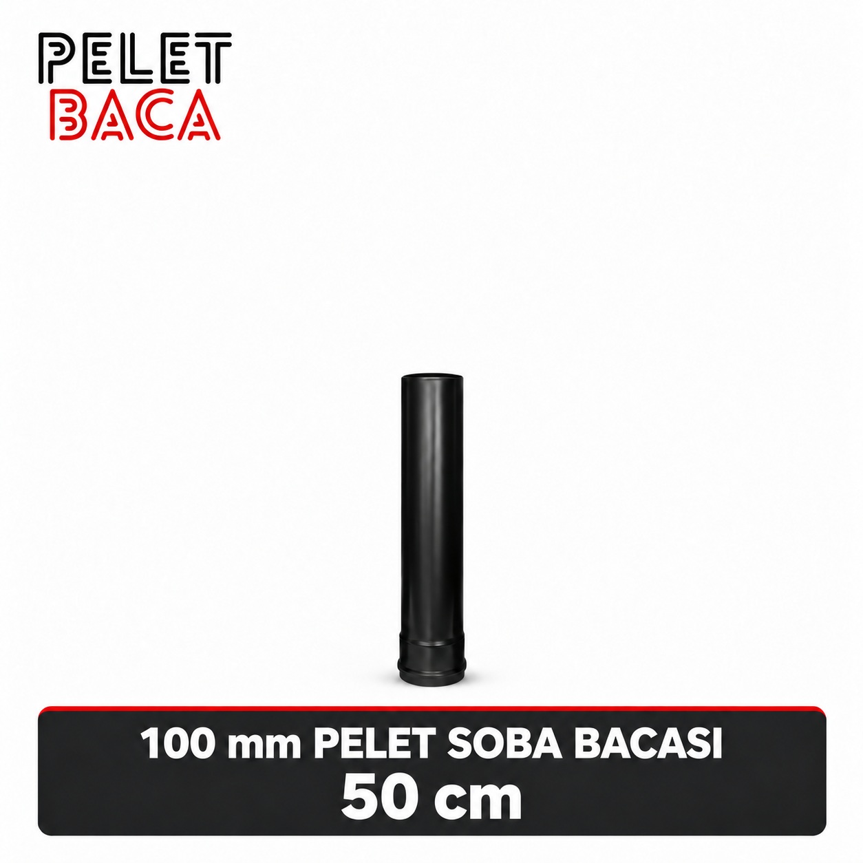 100 mm 50 cm baca borusu
