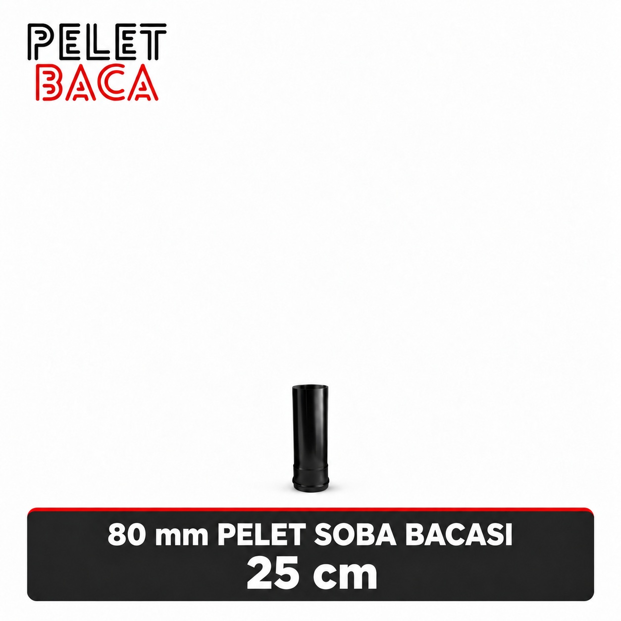 80 mm 25 cm baca borusu