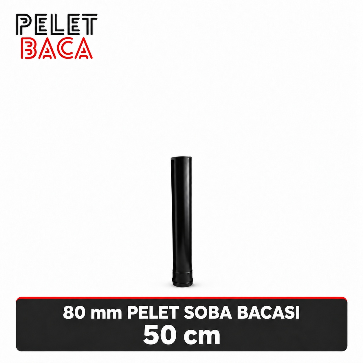80 mm 50 cm baca borusu