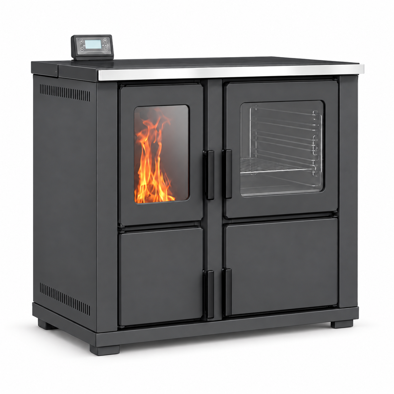 DAİWA DP-22 F PELET SOBASI KUZİNELİ KALORİFERLİ (Kargo Bedava)