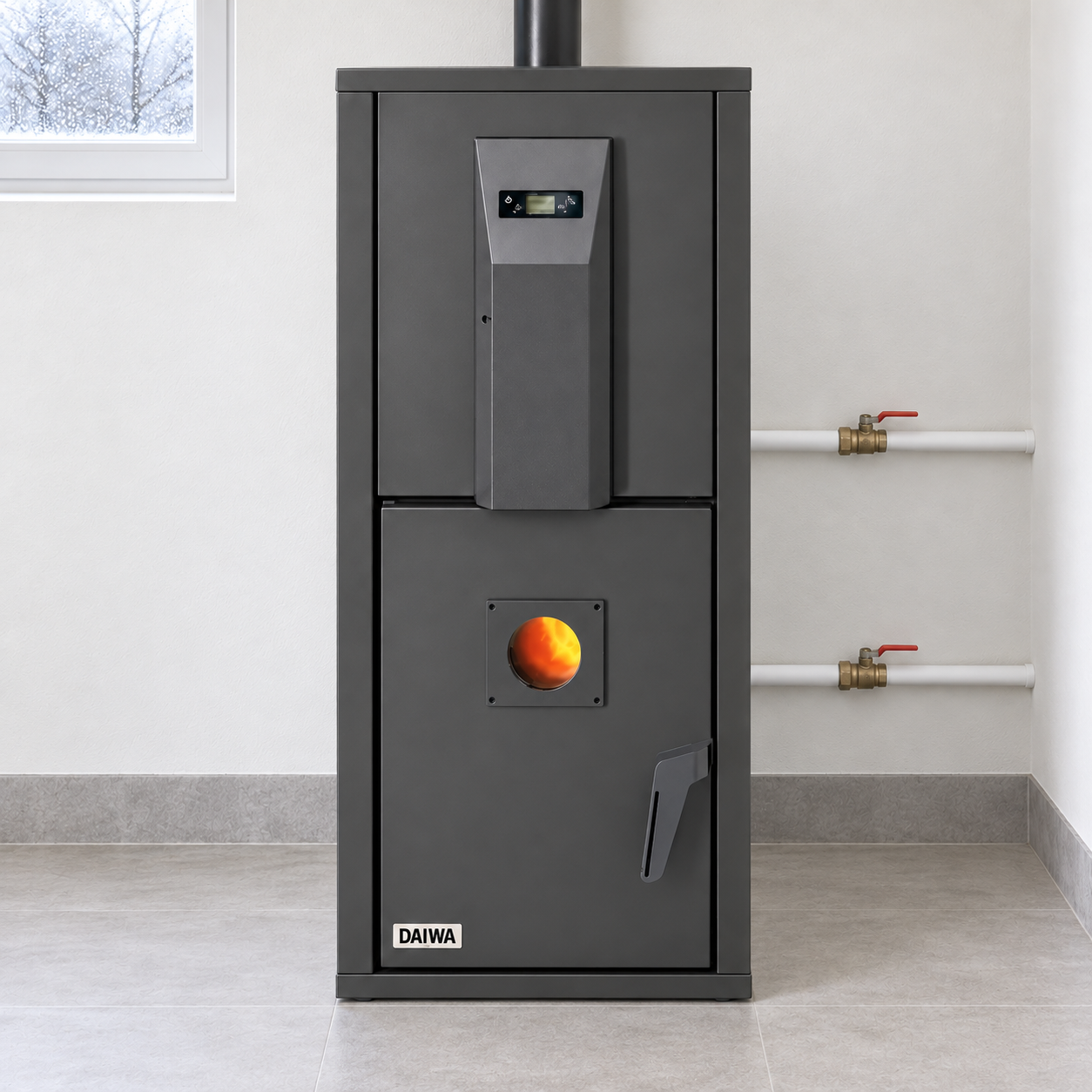 DAİWA DP-40 PELET KAZANI...