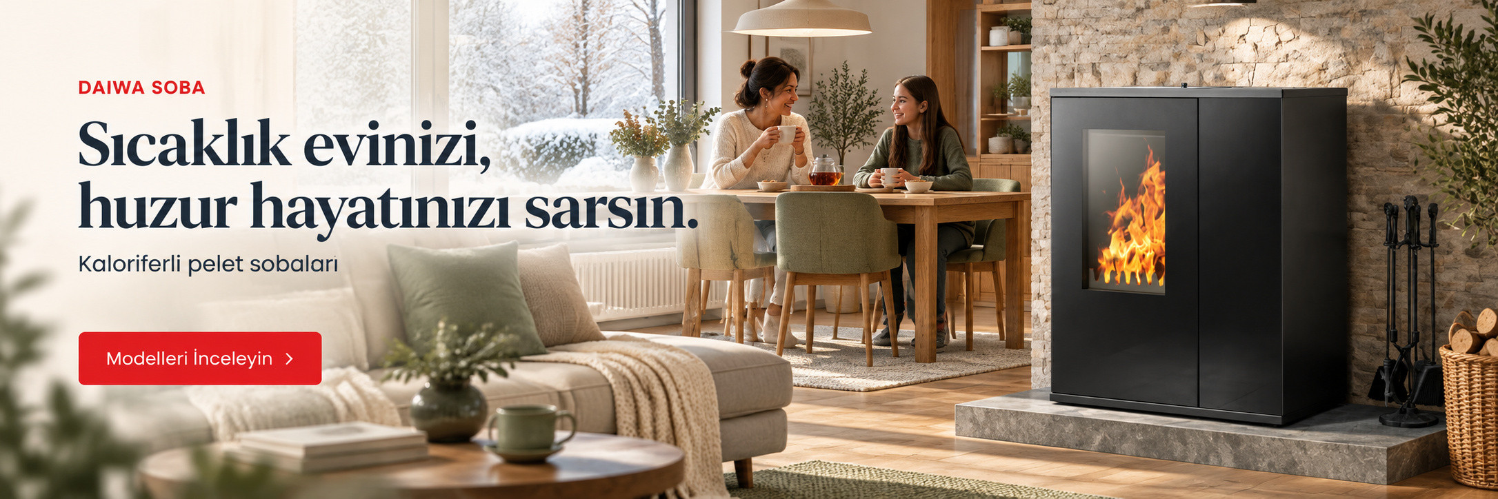 Kaloriferli pelet sobaları