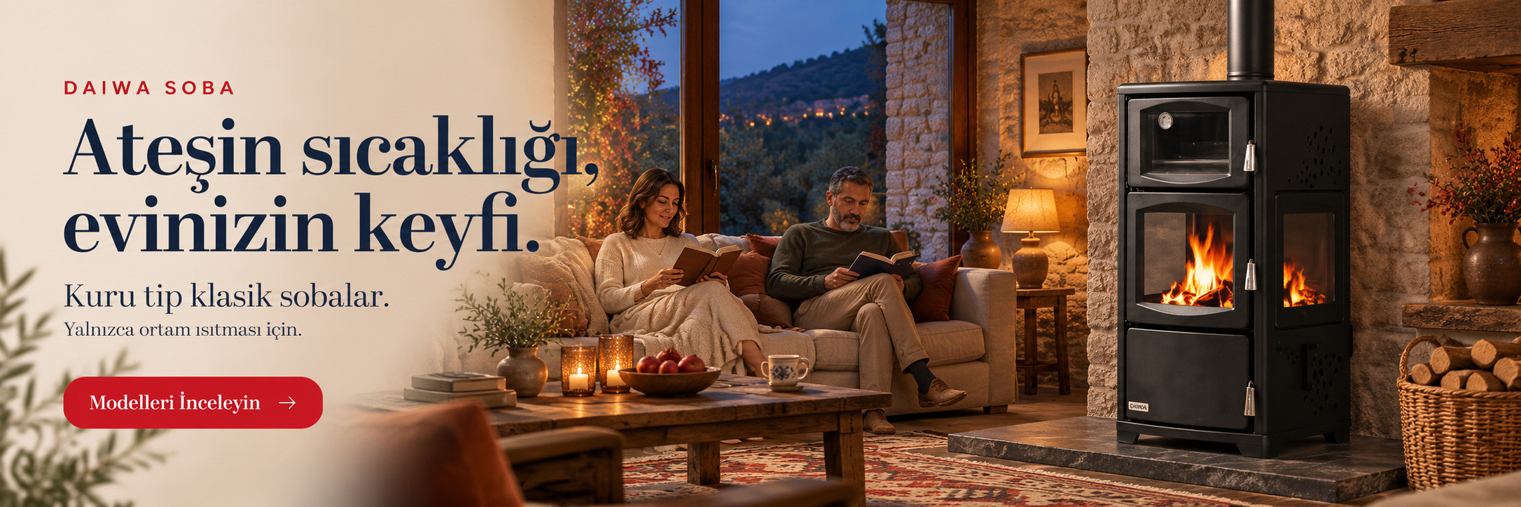 Kuru tip klasik sobalar — DKS-15 Fırınlı, DKS-18, DKS-19, DKS-12