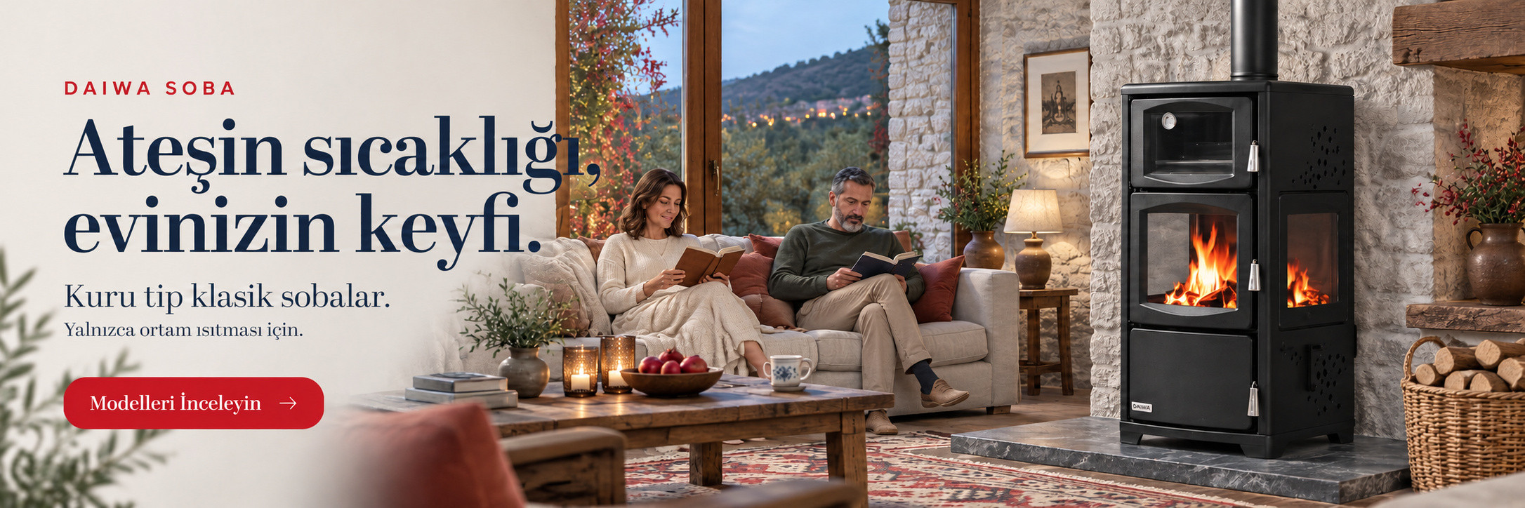 Kuru tip klasik sobalar — DKS-15 Fırınlı, DKS-18, DKS-19, DKS-12